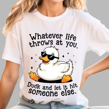 Whatever Life Throws At You Unisex Geek T-Shirt