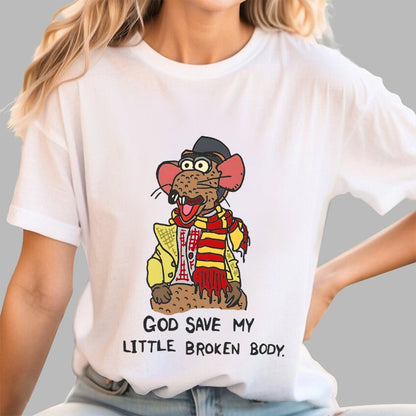 God Save My Little Broken Body Geek T-Shirt