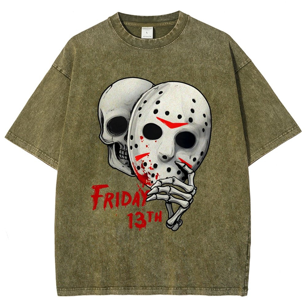 Friday 13th Vintage Distressed T-shirt