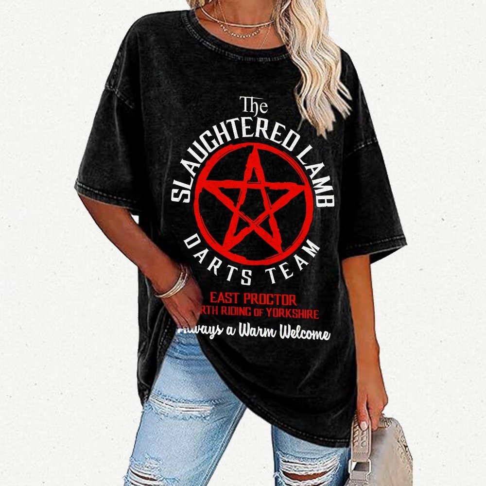 The Abandoned Barn Vintage Distressed T-shirt