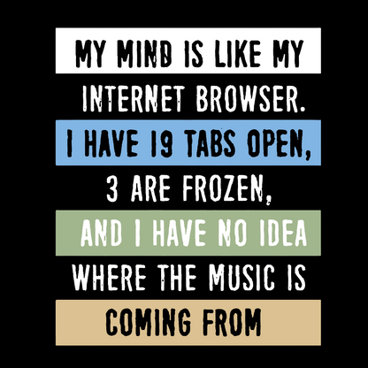 My Mind Nerdy T-Shirt