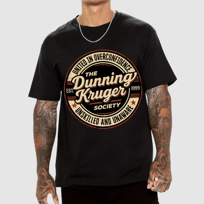 Dunning Kruger Geek T-Shirt