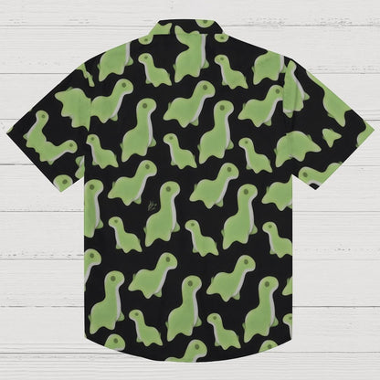 Cute Little Dinosaur Geek Hawaiian Shirt