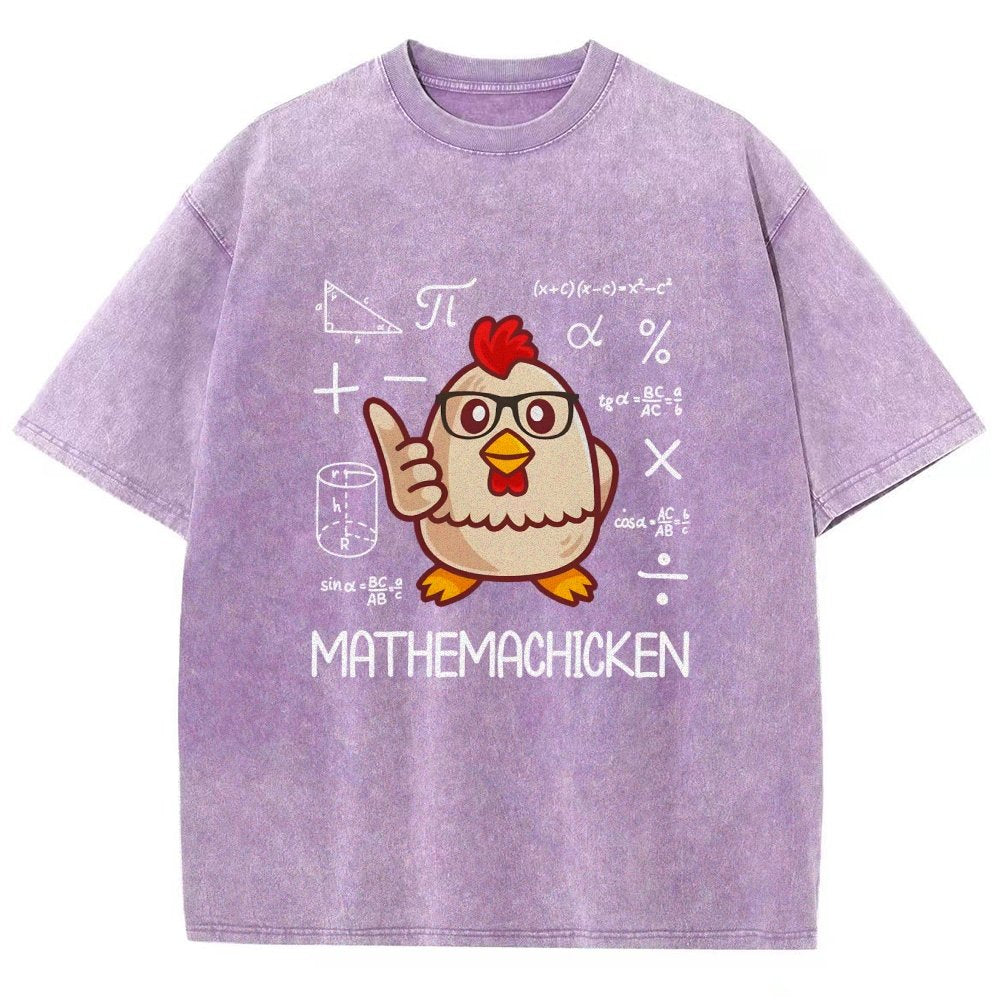 Math Pun Vintage Distressed T-shirt