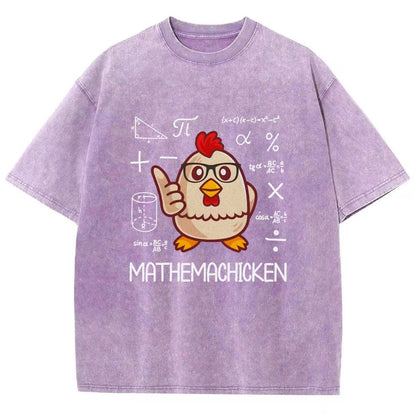 Math Pun Vintage Distressed T-shirt