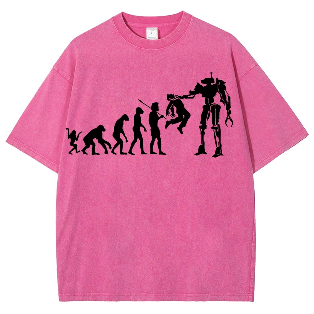 Evolution To Termination Vintage Distressed T-shirt
