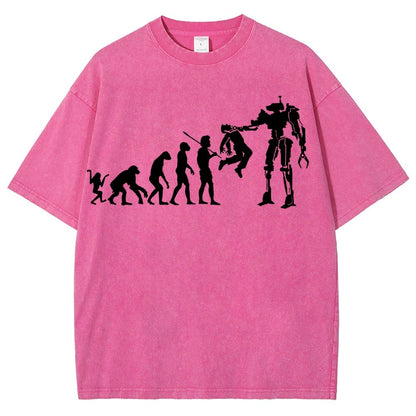 Evolution To Termination Vintage Distressed T-shirt