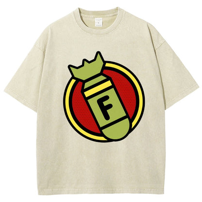 F Bomb Vintage Distressed T-shirt