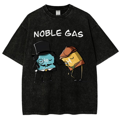 NOBLE GAS Vintage Distressed T-shirt