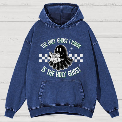 The Holy Ghost Vintage Distressed Hoodie
