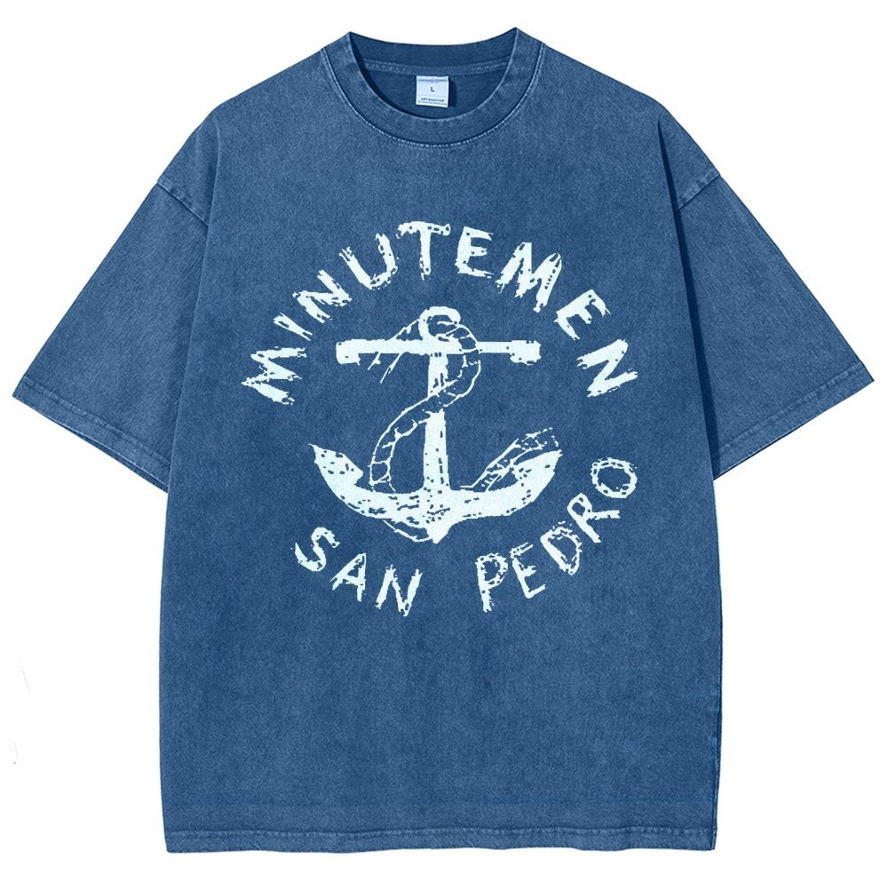 Minutemen San Pedro Vintage Distressed T-shirt