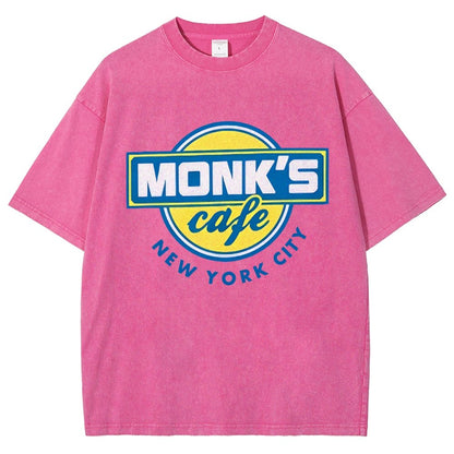 Mystic Cafe Vintage Distressed T-shirt