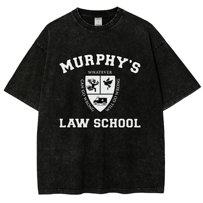 Murphy's Law School Vintage Distressed T-shirt