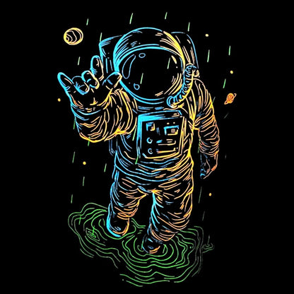 Travel In Space Funny Geek Cotton Sweatshirt