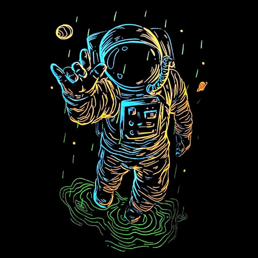 Travel In Space Funny Geek Cotton Sweatshirt