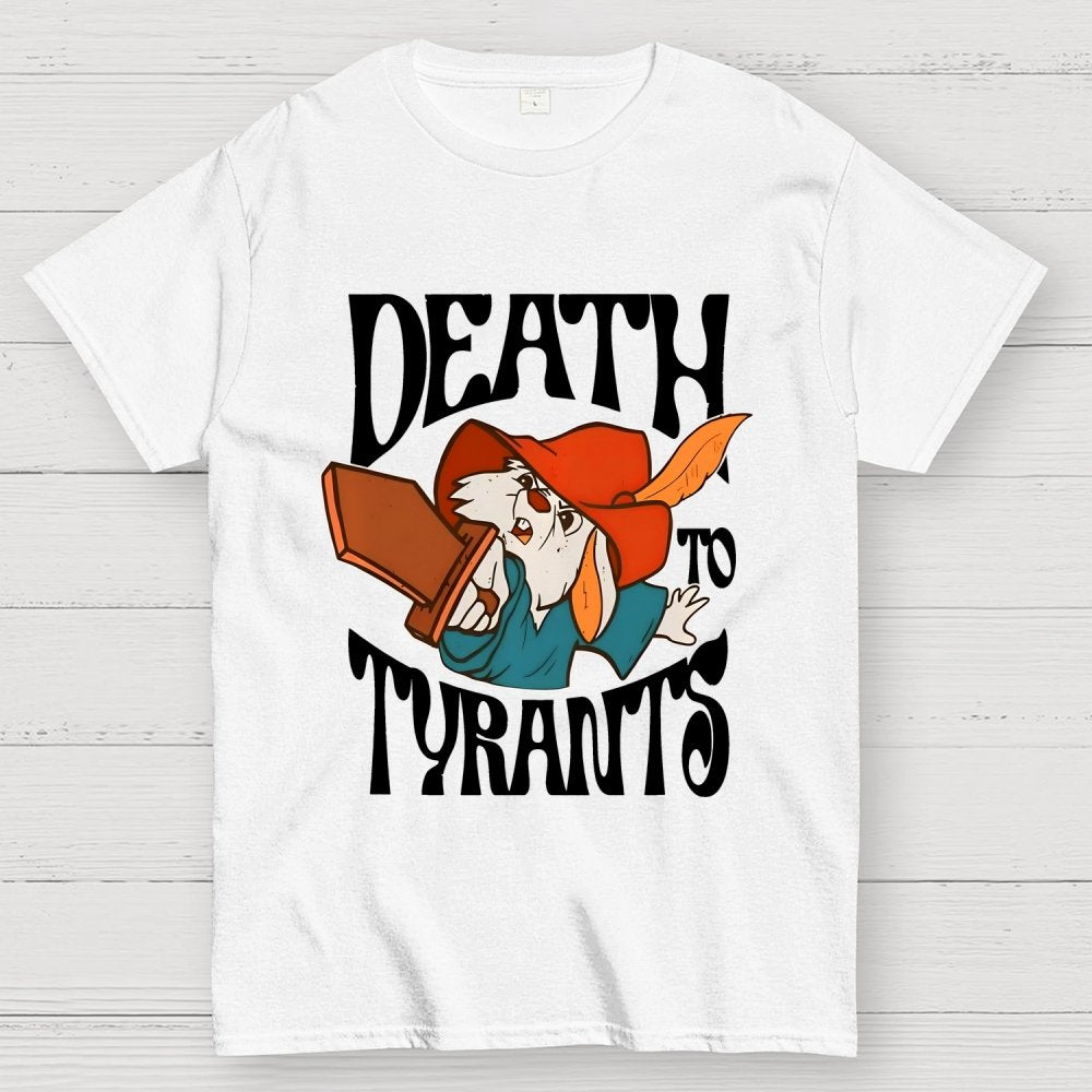 Skippy Rabbit Death To Tyrants Unisex Geek T-Shirt