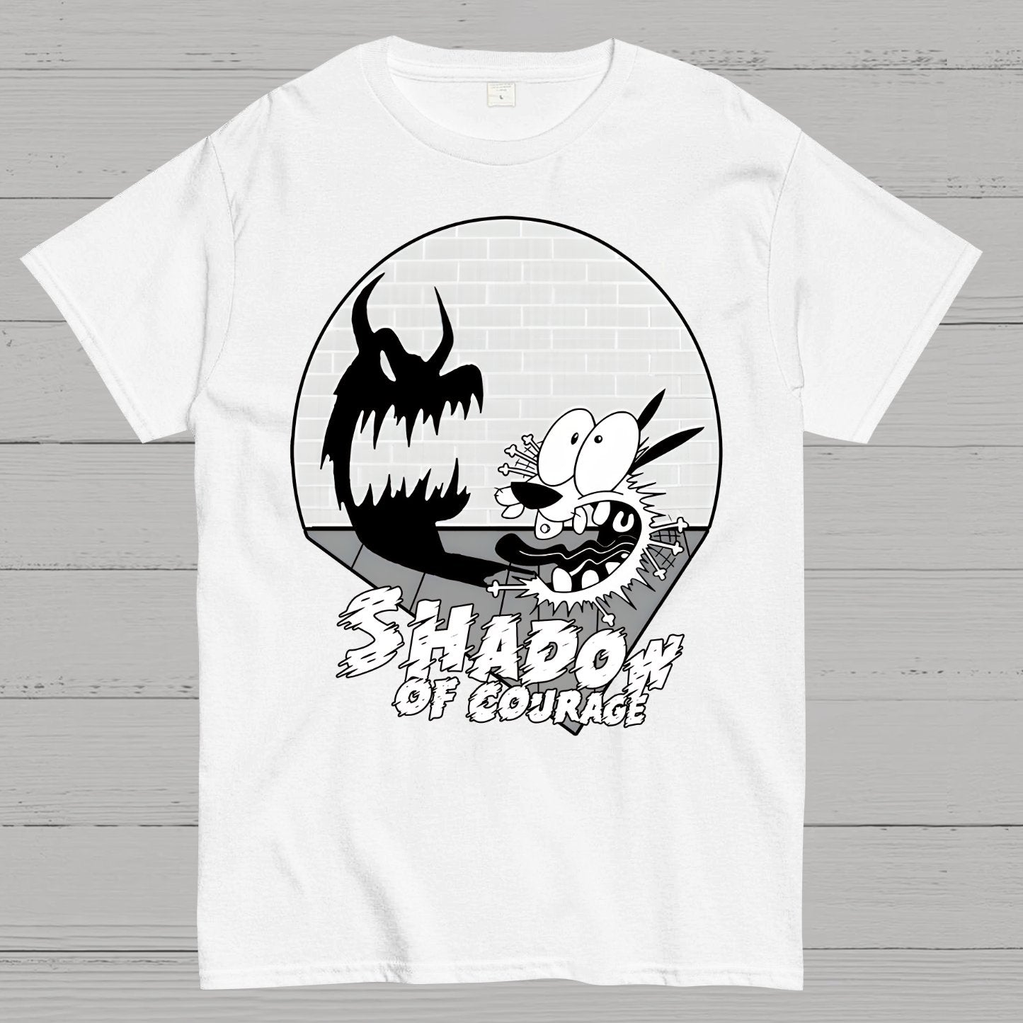 The Courage Of A Dog Geek T-Shirt