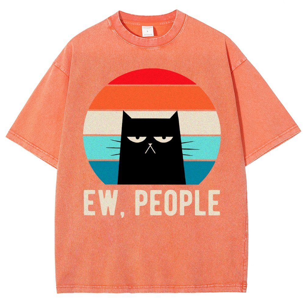 EW,PEOPLE! Vintage Distressed T-shirt
