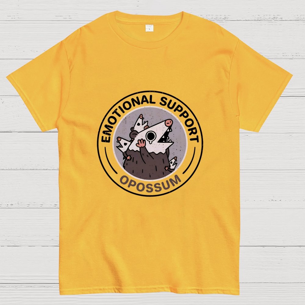Emotional Support Possum Geek T-Shirt