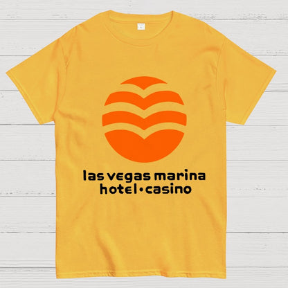 Marina Hotel & Casino - Vintage Las Vegas Unisex Geek T-Shirt