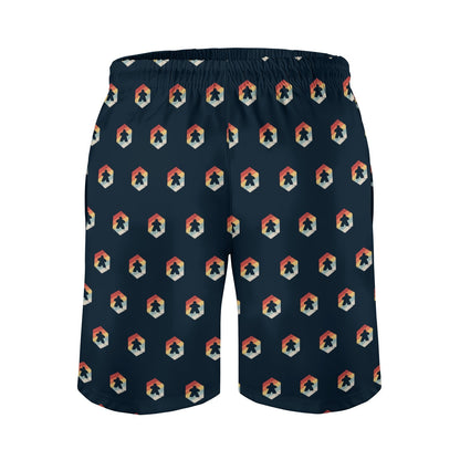 Chess And Card Game Geek Shorts