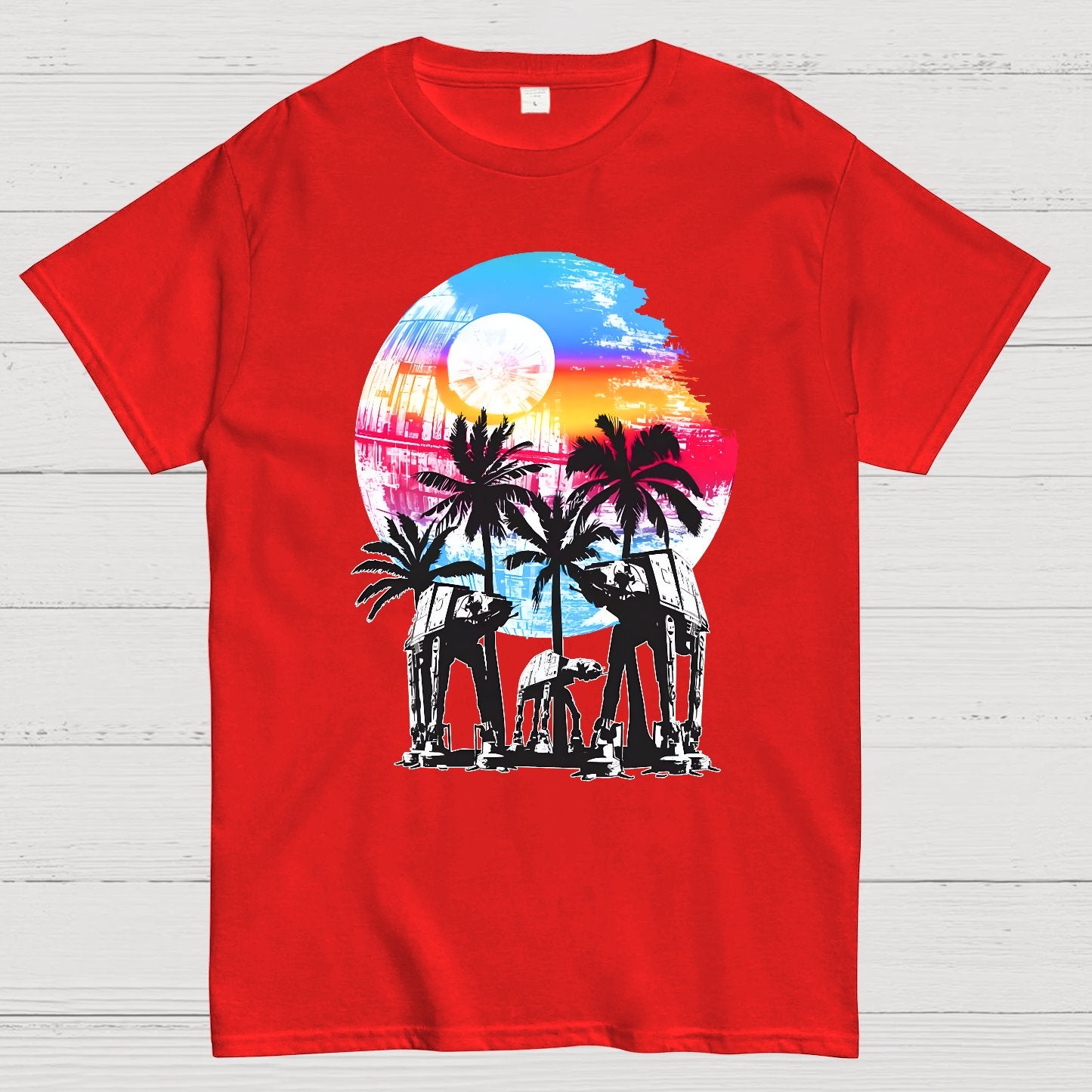 Robot Summer Assault Geek T-Shirt