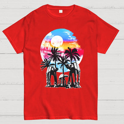 Robot Summer Assault Geek T-Shirt