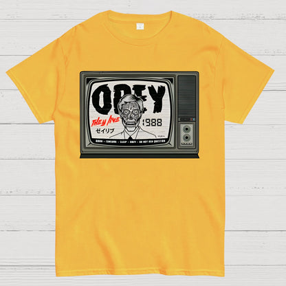 Mysterious World - Obey Geek T-Shirt