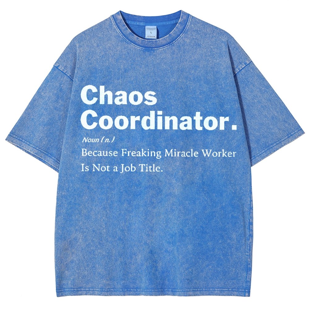 ChaosCraft Vintage Distressed T-shirt