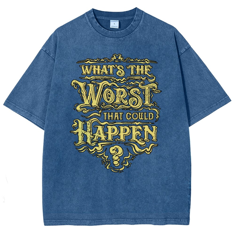 What Could Happen Vintage Distressed T-shirt