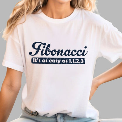 Fibonacci Funny Math Unisex Geek T-Shirt