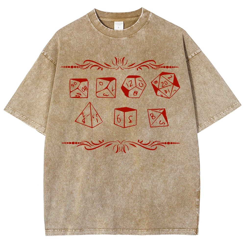 Dice Vintage Distressed T-shirt