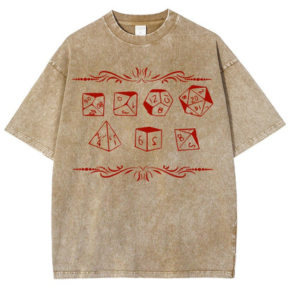 Dice Vintage Distressed T-shirt