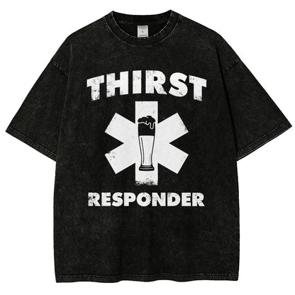 Thirst Responder Vintage Distressed T-shirt