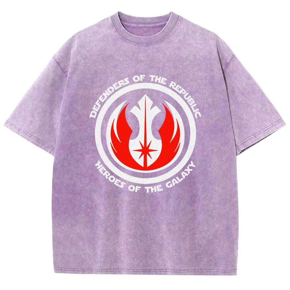 Protectors Of The Realm Heroes Of The Cosmos Vintage Distressed T-shirt