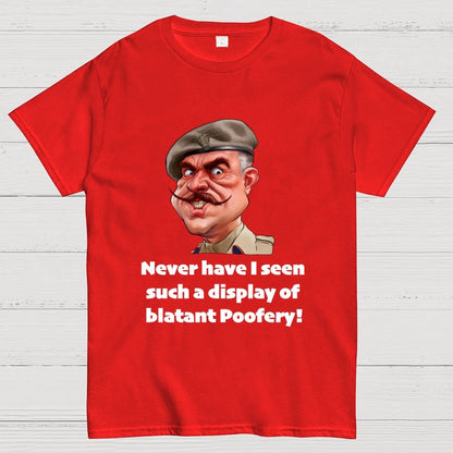 Blatant Poofery' Funny Geek T-Shirt