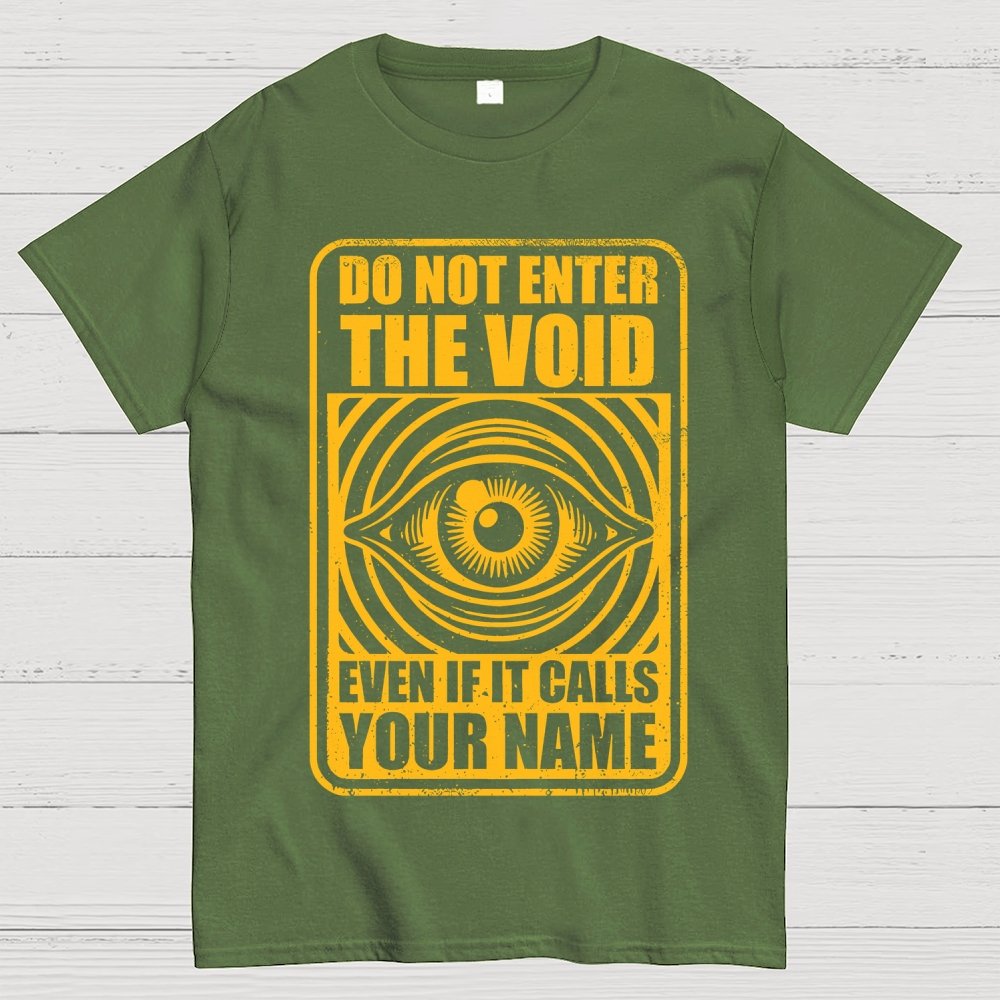 Horror Signs Call Void Geek T-Shirt