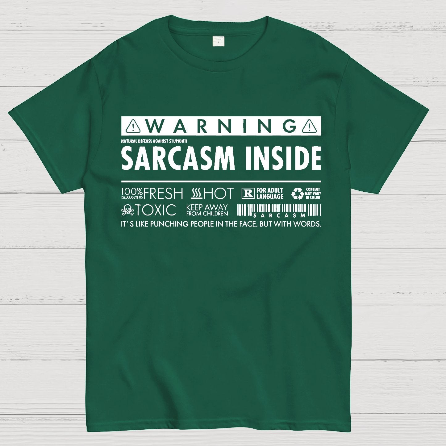 Sarcasm Inside Geek T-Shirt