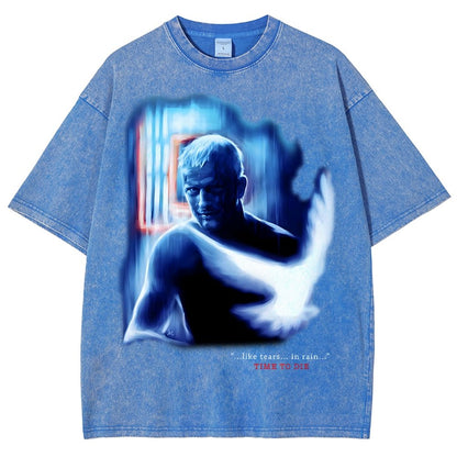 TIME TO DIE Vintage Distressed T-shirt