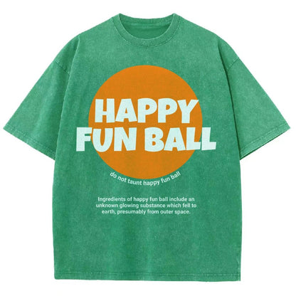Happy Fun Ball Vintage Distressed T-shirt