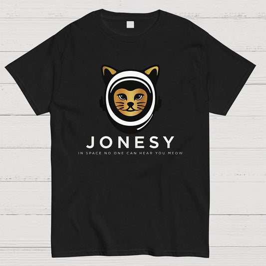 Jonesy In Space No One Can Hear You Meow Geeky T-Shirt