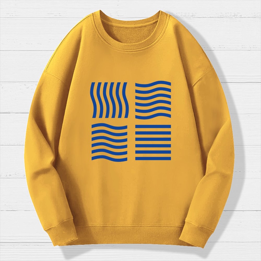 Elemental Stones Geek Cotton Sweatshirt