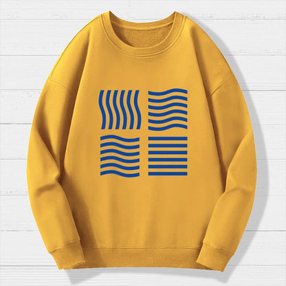 Elemental Stones Geek Cotton Sweatshirt