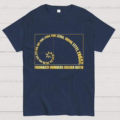 Fibonacci Numbers Golden Ratio Geek T-Shirt