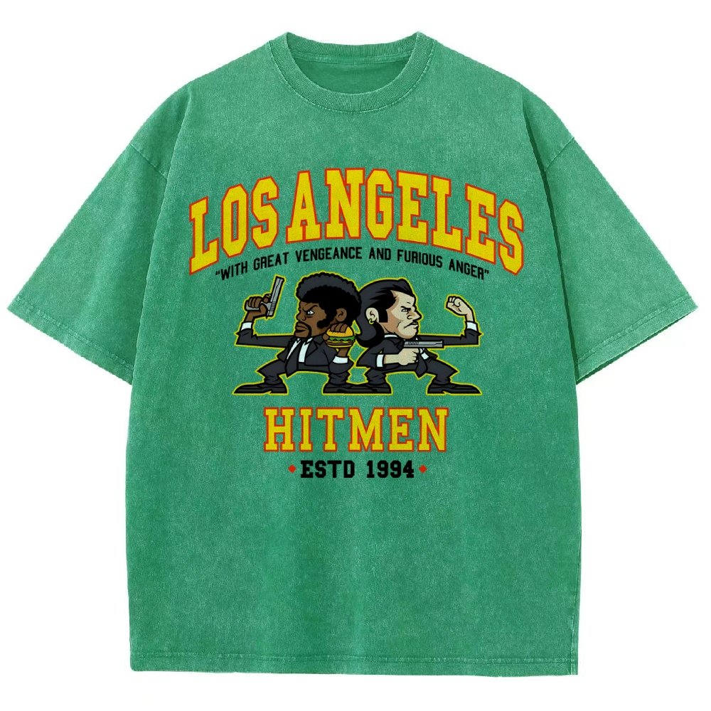Los Angeles Hitmen Vintage Distressed T-shirt