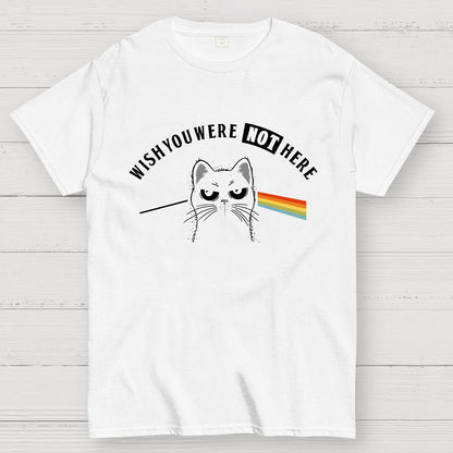 Wish You Were NOT Here Geek T-Shirt