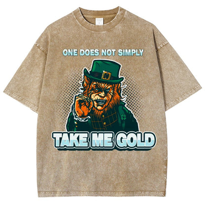 Irish Meme-St. Patrick's Day Vintage Distressed T-shirt
