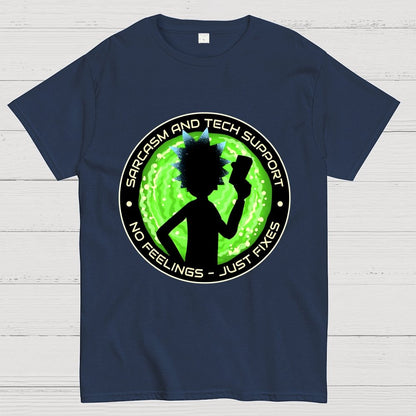 Sarcasm And Tech Support Scientist Geek T-Shirt