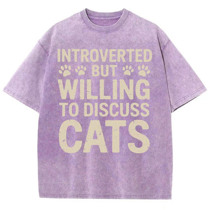 Introverted Vintage Distressed T-shirt
