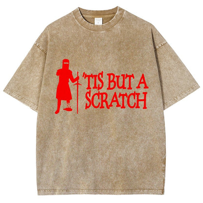 TIS BUT A SCRATCH Vintage Distressed T-shirt